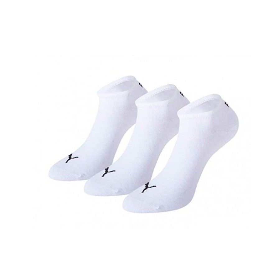 PUMA - Pack 3 calcetines blancos 194010001 300 023 Niño/a