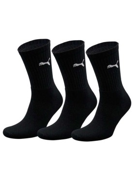3 pares de calcetines altos para hombre Puma 7312 325 039 Blanco