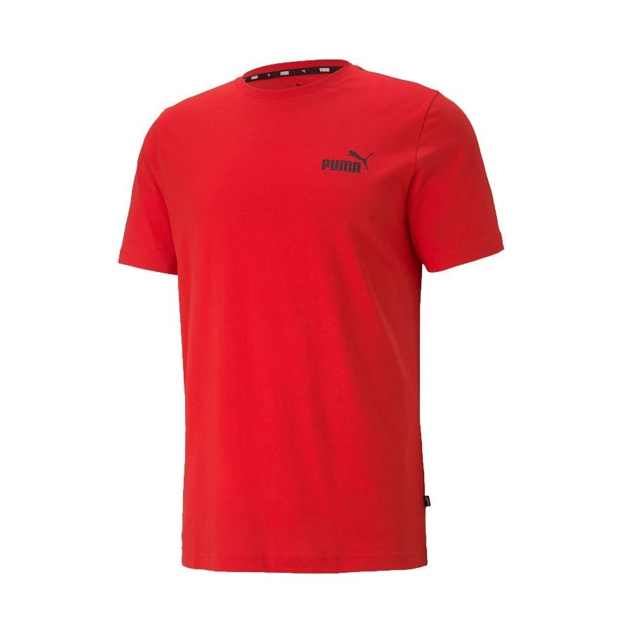PUMA Camiseta Hombre ESS SMALL LOGO 586668-11 Rojo