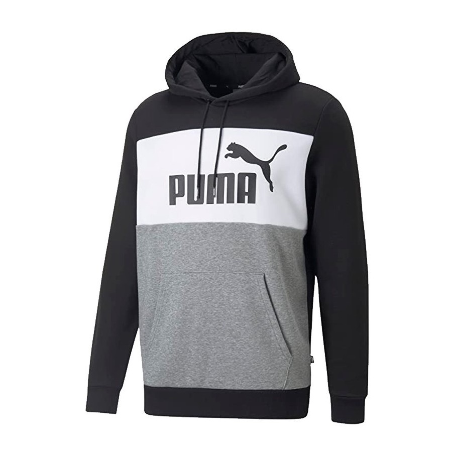 Sudadera Puma Ess Block Hoodie Fleece Junior – Esports Parra